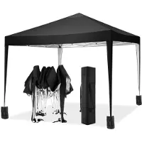 Sonstiges COBIZI Pavillon 3x3m Imperméable Stable Noir