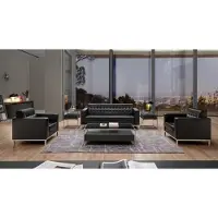 Xl Moebel Gmbh Moderner Couchtisch aus MDF und Edelstahl in Holzoptik