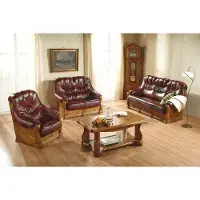 AEA Garnitur 3+2 Sitzer Couch Polster Garnituren Sitz Set 100% Italienisches Leder