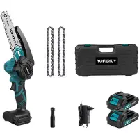 OEM Scie à chaîne électrique, moteur 2000W, design portable, 2 batteries