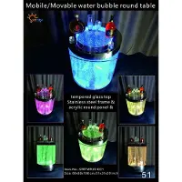 Xl Moebel Gmbh Led Bar Tisch Wasser Wand Bar Theke Regal Möbel Beleuchtete Couchtisch rund Steh