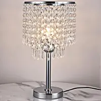 StarTech.com Verre cristal - Lampadaire - Douille E27 - 220 V CA - Sans ampoule - Montage nécessaire - Blanc