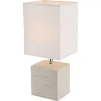 Globo Geri lampe de table céramique beige, 1xE14 ; 21675