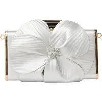 FENIA Pochette pour femme - argent, taille unique