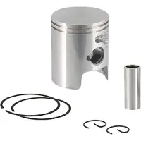 RMS Beauty Gilera/piaggio 50cc 40mm 100090010 Piston Kit Argenté