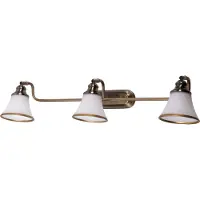 Rabalux Applique rétro sur miroir E14 brun Grando 6547