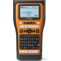 Brother imprimante d'étiquettes P-Touch PT-E560BTVP, impression monochrome par transfert thermique, 180 x 128 dpi, 30 mm/s, Bluetooth/USB, accessoires inclus, orange-noir