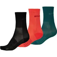 Endura Stripe Coolmax Race Socks 3 Pairs Multicolore EU 37-42