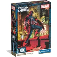 Clementoni CLE puzzle 1000 CompactCaptain America 37049