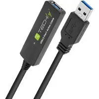 Techly ICUR30100G Câble répéteur USB 3.0 10m