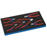 Knipex Module d'outils 6 pcs.1/3 module bagues intérieures/extérieures J0-2/A0-2