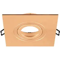 SLV 1007637 NEW TRIA 75 XL, anneau de montage au plafond, L : 11 l : 11 H : 2,6 cm, or rose
