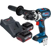 Bosch GSR 18V-110 C Professional Perceuse-visseuse sans fil 18 V 110 Nm Brushless + 2x batterie 4,0 Ah + chargeur