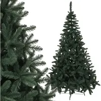 Ruhhy Arbre de Noël artificiel 210 cm Densité Premium Jodler "Comme du vrai", Branches malléables avec fil de fer solide, Support stable