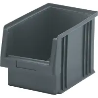 LA-KA-PE Bac à bec PLK L230 x l150 x H125 mm PP gris - 01750 02 05
