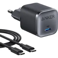 Anker an Nano Charger (45 W 1C) noir, 45 W, 5 V, noir