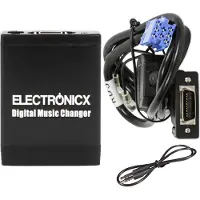 ELECTRONICX Adaptateur USB AUX SD MP3 pour autoradio RD3 Compatible iPod iPhone iPad clé USB carte SD - Installation facile son de qualité support 32 Go