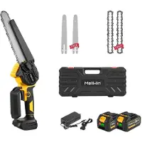 OEM Tronçonneuse électrique, 8 pouces, moteur sans balais, lot de 2 batteries B