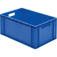LA-KA-PE LA KA PE Bac gerbable de transport rouge L600xl400xH270mm parois / fond fermé PP - TK 600 /270-0