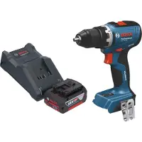 Bosch GSB 18V-65 Professional Perceuse-visseuse à percussion sans fil 18 V 65 Nm Brushless + 1x batterie 4,0 Ah + chargeur