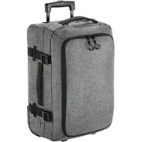Bagbase - Valise à cabine à 2 roues « Escape Carry-On » FK2172 (taille unique) (gris chiné)