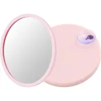 Merkloos Miroir grossissant compact (30x) – Idéal pour le maquillage et les soins corporels – 1 pièce – Blanc