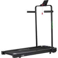Tunturi Cardio Fit T5 Tapis de Course - Walking Pad - 14 Programmes - Pliable - Compact - 0,8 à 8 km/h - Appareil de Fitness