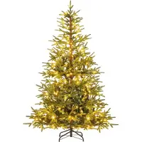 Northix Sapin de Noël artificiel de 180 cm avec 250 lumières LED