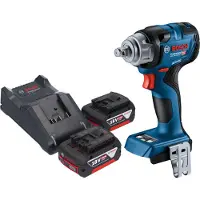 Bosch GDS 18V-330 HC Professional Visseuse à choc sans fil 18 V 330 Nm 1/2" Brushless + 2x batterie 5,0 Ah + chargeur