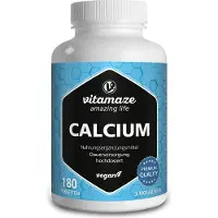 Vitamaze GmbH Vitamaze Calcium 400 mg comprimés végétaliens, 180 comprimés