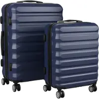 Northix Ensemble de 2 valises rigides à roulettes