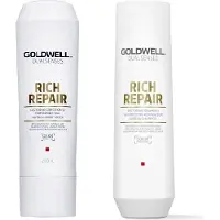 Goldwell Shampooing réparateur DS RR 250 ml + Après-shampooing DS RR 200 ml