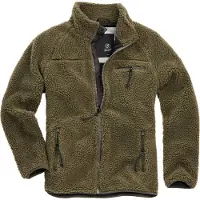 Brandit Veste en polaire olive