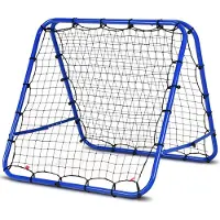Northix Filet de rebond de football à angle réglable, 100 x 100 cm