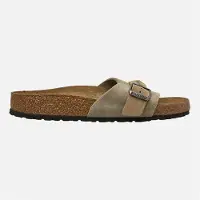 Birkenstock Sandales à bride tressée Oita Femme Taupe