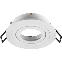 SLV Anneau de montage New Tria 75 rond blanc - sans raccord