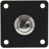 Intersteel Sonnette carrée Chimea Trou de vis noir