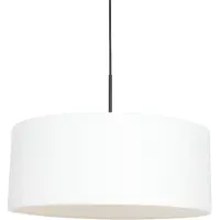 Steinhauer Lampe suspendue Sparkled Ø 50cm lin blanc
