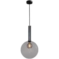 Masterlight Lampe suspendue Ø 30cm Bella 2 Huile tachetée avec verre fumé