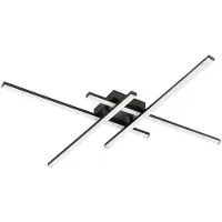 Eglo Plafonnier design Vascella noir 74cm