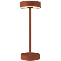 SLV Lampe de table d'extérieur Vinolina rouille - rechargeable