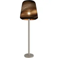 Masterlight Lampe de pied en sable Carta Moody Ø abat-jour Think Paper 54cm