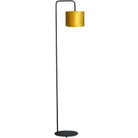 Masterlight Lampe de table Venus 152cm avec abat-jour doré