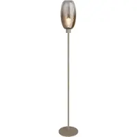 Masterlight Lampe de pied en verre Olive 1x E27 - sable