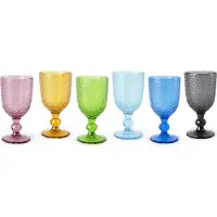 Excelsa set de 6 verres Ice glass 30 cl multicolore