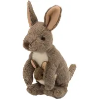 Wild republic - Jouets à câliner - Cuddlekins Mini - Kangourou avec bébé