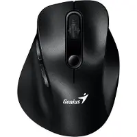 Genius Ergo 9000S/Ergonomique/Optique/Droitier/2 400 DPI/USB+BT/Noir