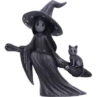 Nemesis Now Figurka małych dusz Beam 13 cm - czarownica z kotem,