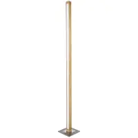 HerzBlut Lampadaire en bois Leonora 161 cm - chêne huilé