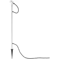 Konstsmide Spot de jardin LED Monza 107cm - gris métallisé 3000K
